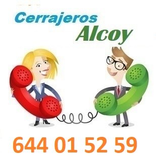 Telefono de la empresa cerrajeros Alcoy